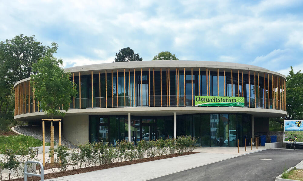 Bright, airy and environmentally friendly: the newly constructed Würzburg Environmental Station © Michael Lauricella © Michael Lauricella
