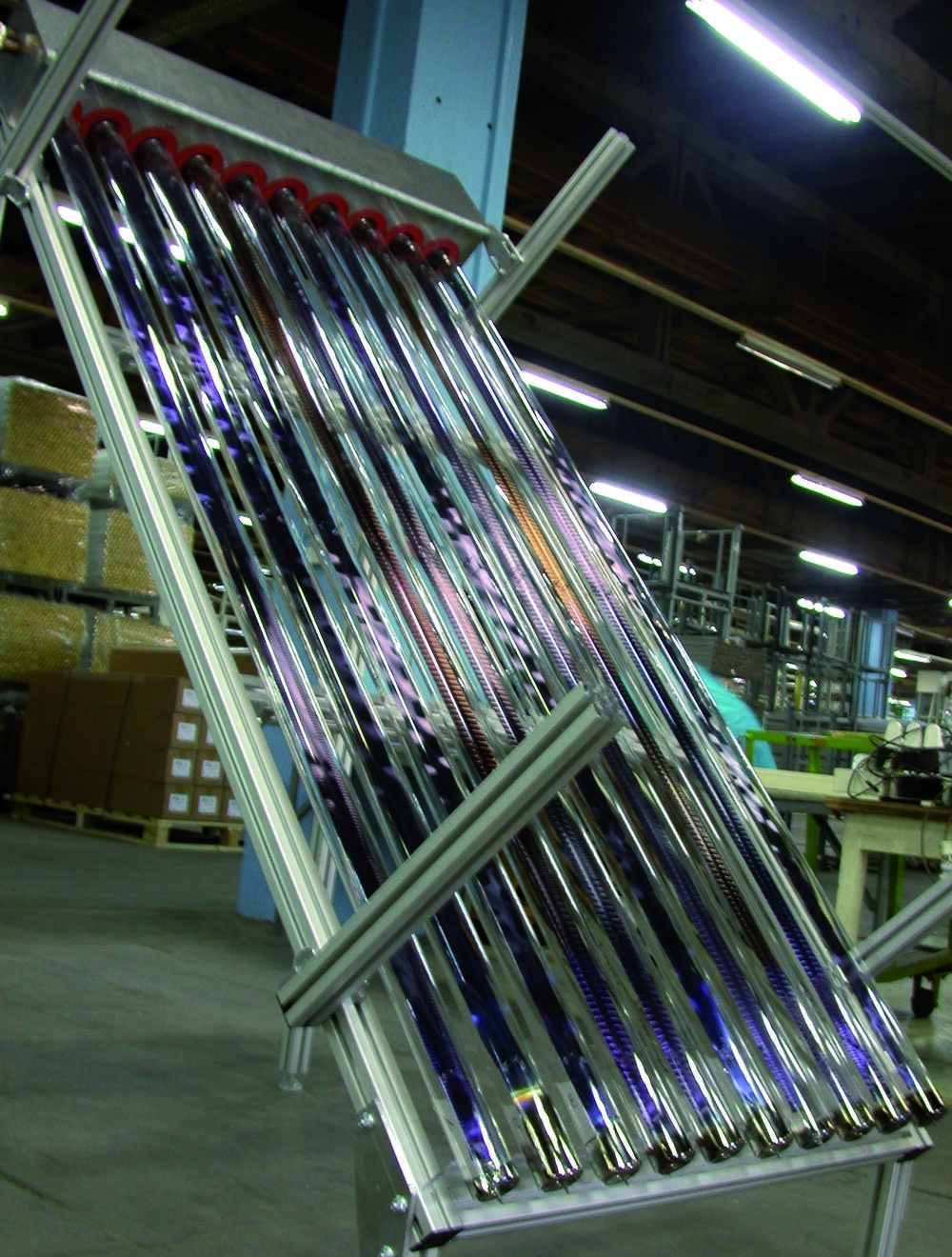 Günstiger und besser: neue Vakuumröhrenkollektoren 