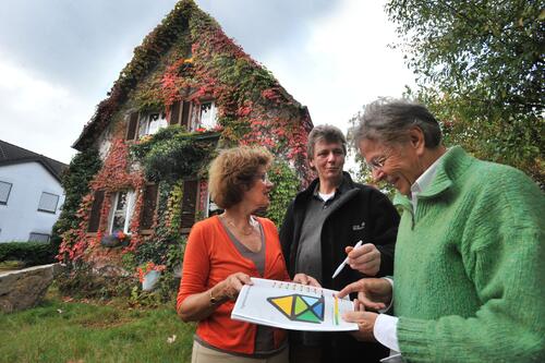 Beratung mit Energie-Check-Bogen 