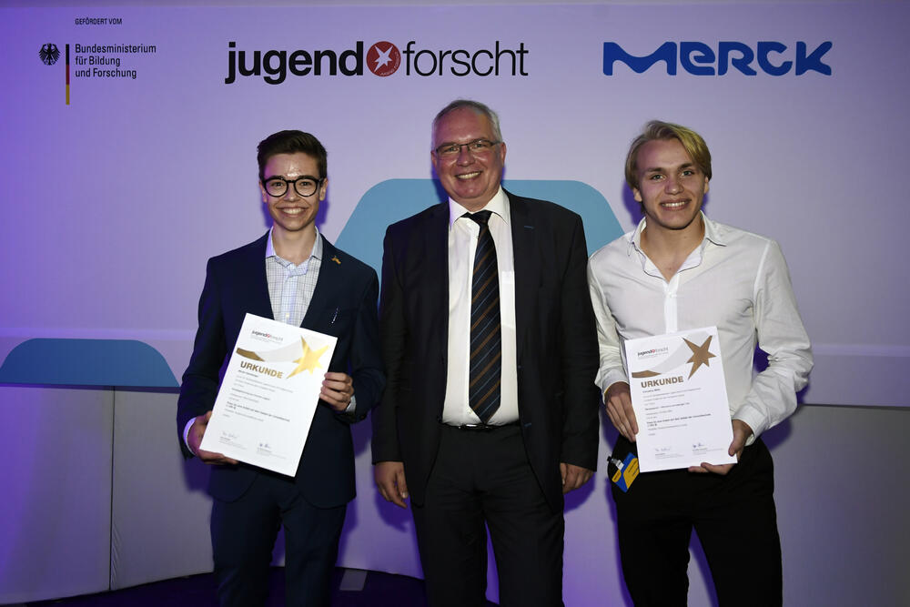Sieger DBU-Sonderpreis Jugend forscht 2018 © Jugend forscht e. V.