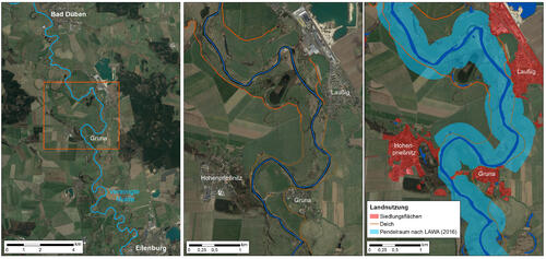 Karten-Collage © Isabell Juszczyk/Aueninstitut