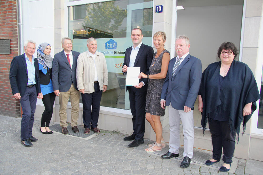 Flüchtlingsprojekt Rheine &copy; Rainer Wellmann