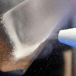 Strahlen mit Eispartikel  © Jan-Peter Kasper/FSU