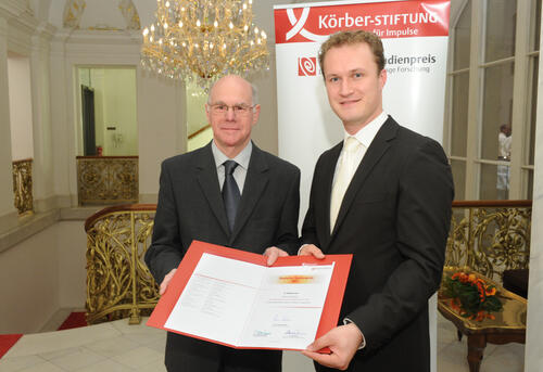 Bundestagspräsident Norbert Lammert und Wolfgang Guter © David Ausserhofer