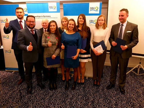 Urkundenübergabe COP24 © Deutsche Bundesstiftung Umwelt