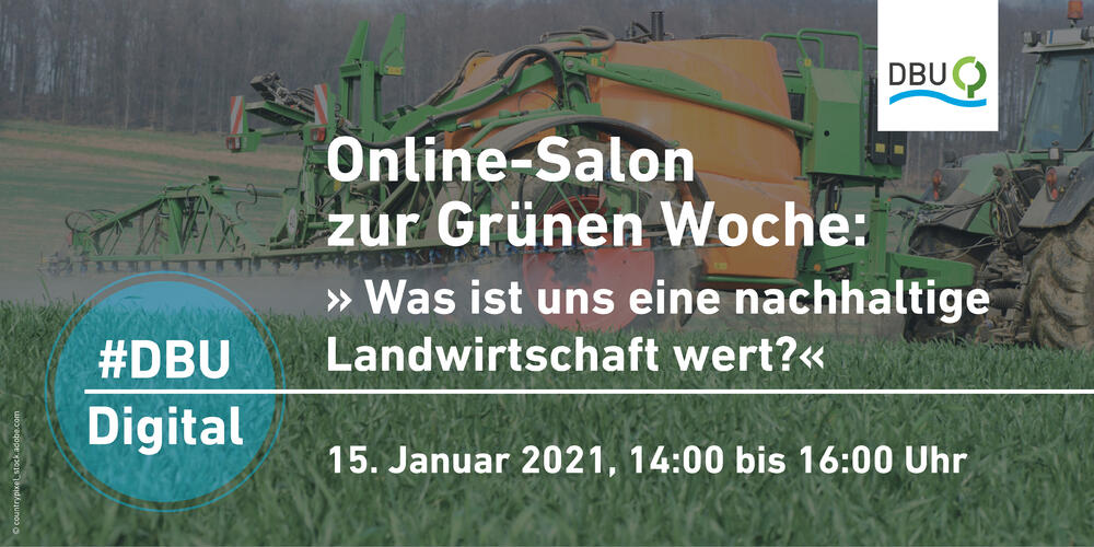 OnlineSalon zur Grünen Woche © Deutsche Bundesstiftung Umwelt