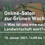 OnlineSalon zur Grünen Woche © Deutsche Bundesstiftung Umwelt