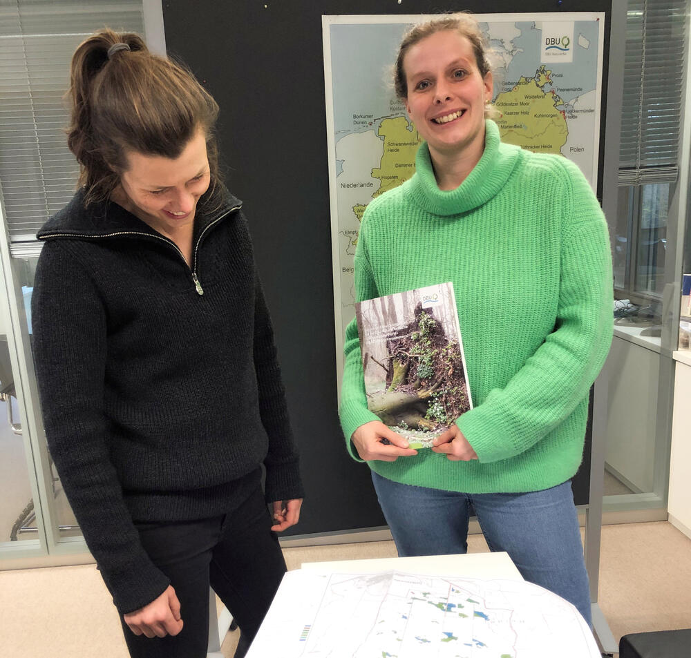 Naturerbe-Entwicklungsplan © Katja Behrendt/DBU Naturerbe