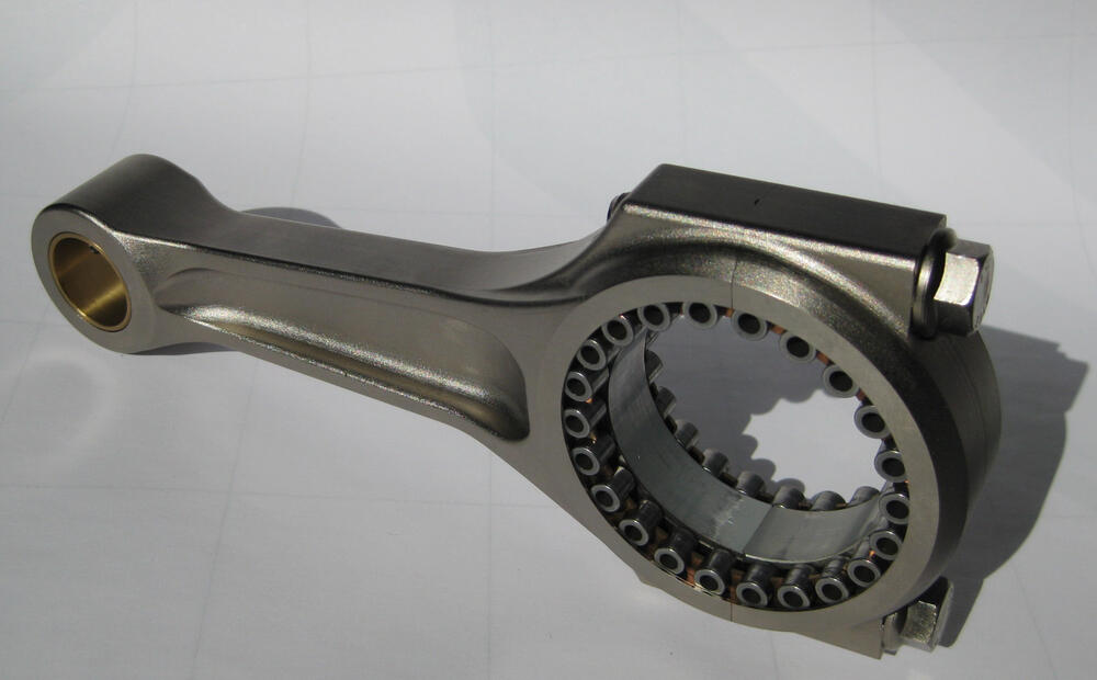 Reibungsarm und belastbar: Ein adaptiv gelagertes Pleuel 