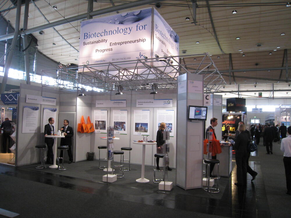 Wieder gemeinsam auf der Biotechnica: Die DBU und Bio Deutschland e. V. 