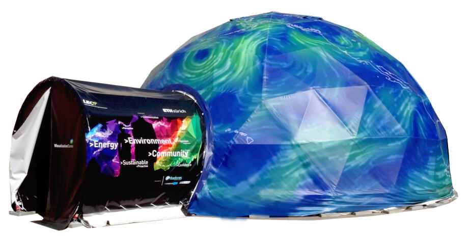 32668_Visualisierungsdom Außenansicht © Institut für Psychologie der Martin-Luther-Universität Halle-Wittenberg