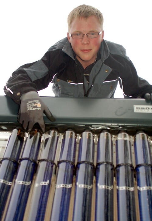 Solar-Dusche &copy; Martin Wein