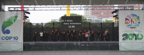 Tanz auf der Hauptbühne © Lukas Laux