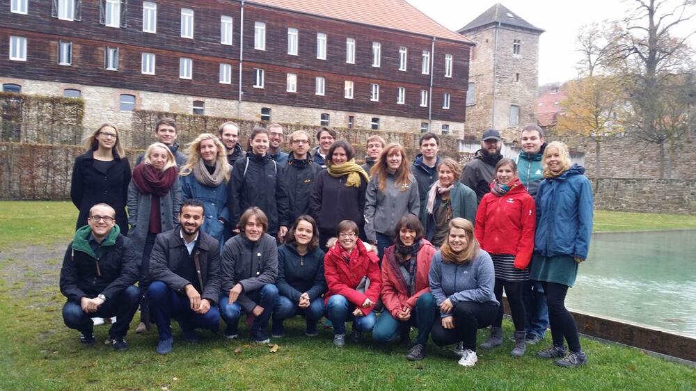 Gruppenfoto Stipendiatenseminar Volkenroda 2017 