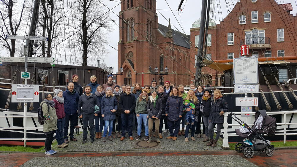 Gruppenfoto Stipendiatenseminar Papenburg November 2017 
