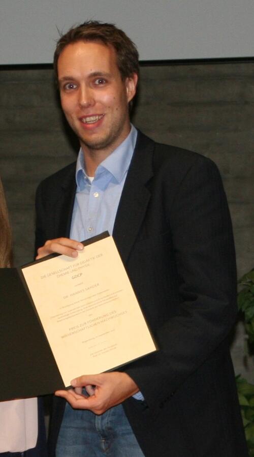 Dr. Hannes Sander  © GDCP