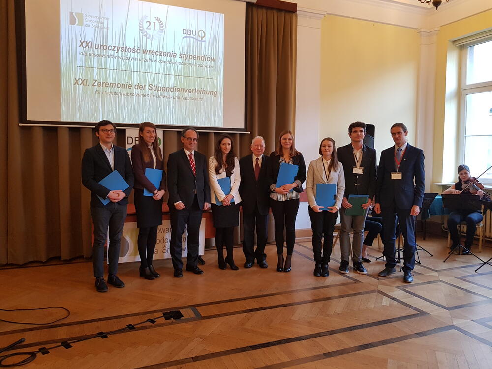 MOE-Auswahlgespräche und Urkundenverleihung in Polen November 2017 