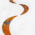 Erdsicheln mit Kupfermineralen, Angela B. Clement, Remscheid &copy; Angela B. Clement