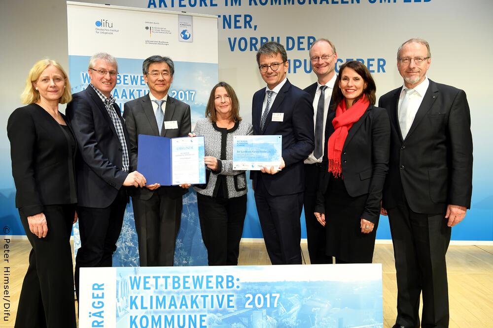 Preisverleihung Klimaaktive Kommune 2017 © Peter Himsel/Difu,