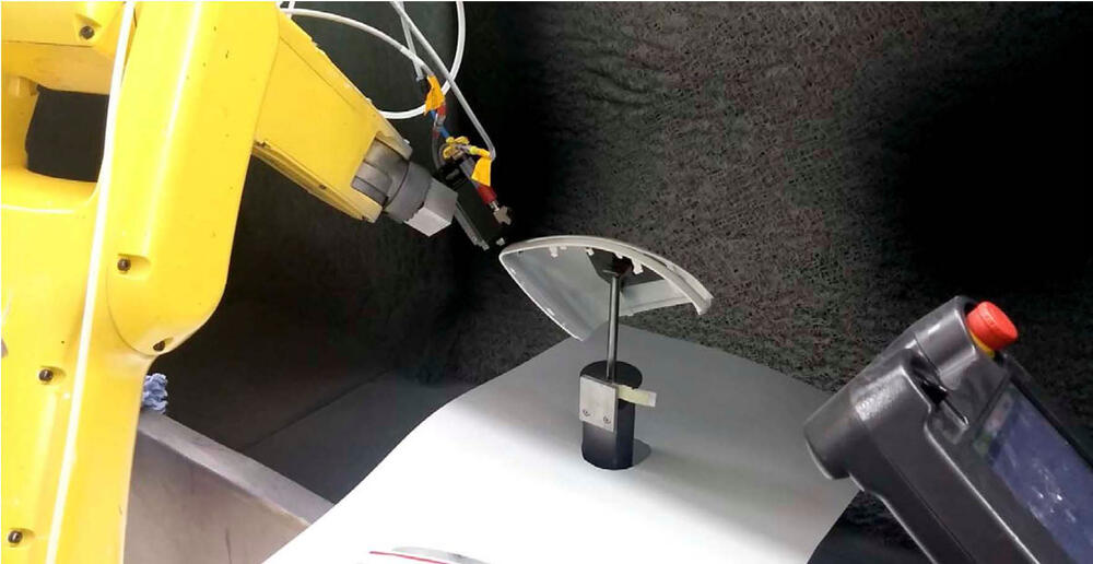 Oversprayfreies Lackieren AZ 31404 © Deutsche Bundesstiftung Umwelt