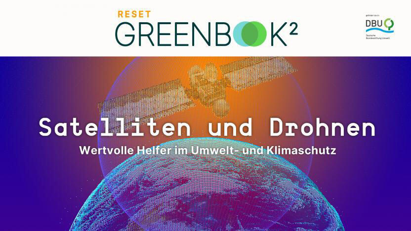 Cover Greenbook 2 Satelliten und Drohnen © reset.org