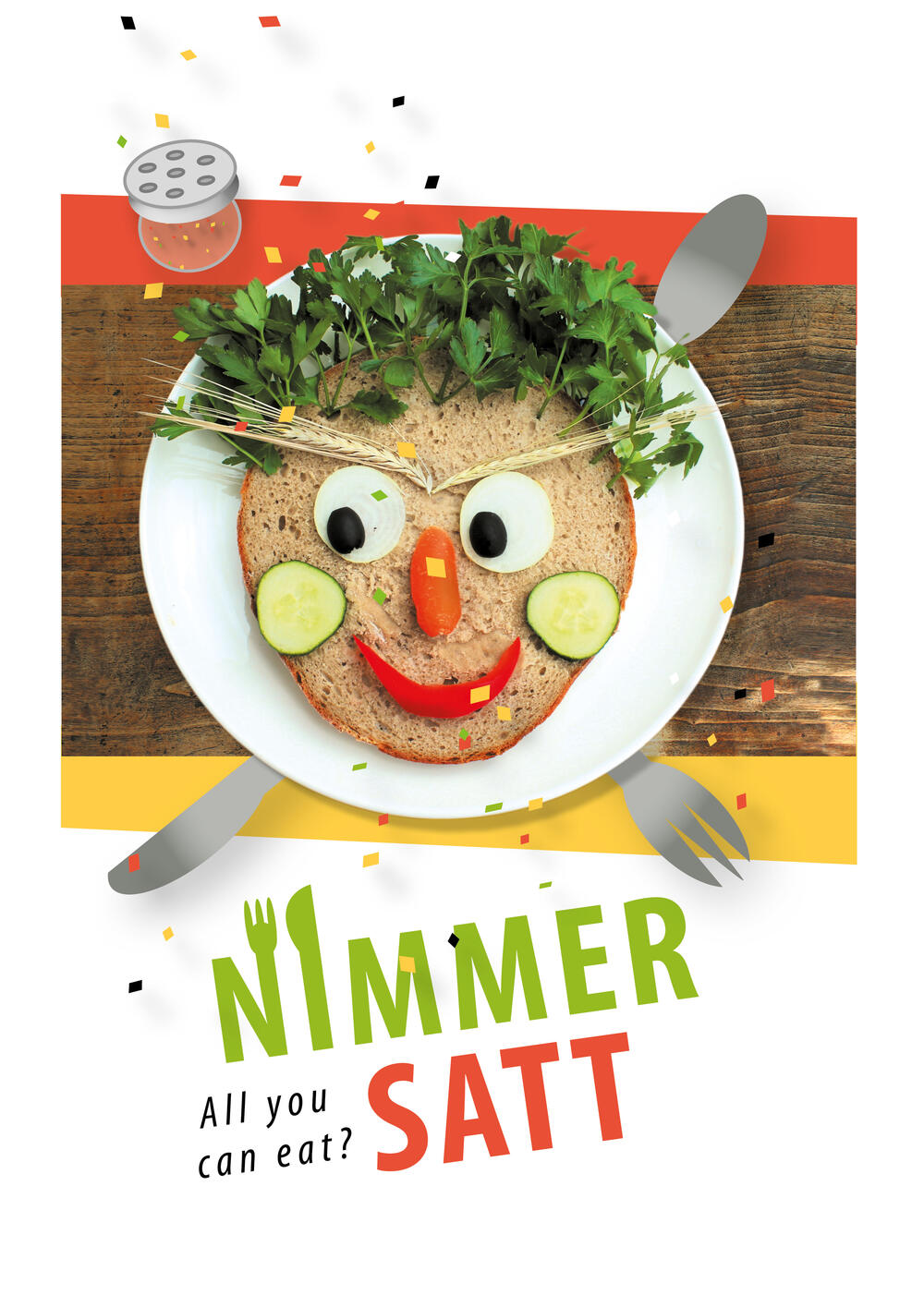 Nimmersatt - Was uns auf den Teller kommt. Foto: UNIKATUM Kinder- und Jugendmuseum gGmbH © UNIKATUM Kinder- und Jugendmuseum gGmbH