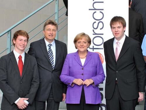 Jugend forscht: Empfang im Bundeskanzleramt 