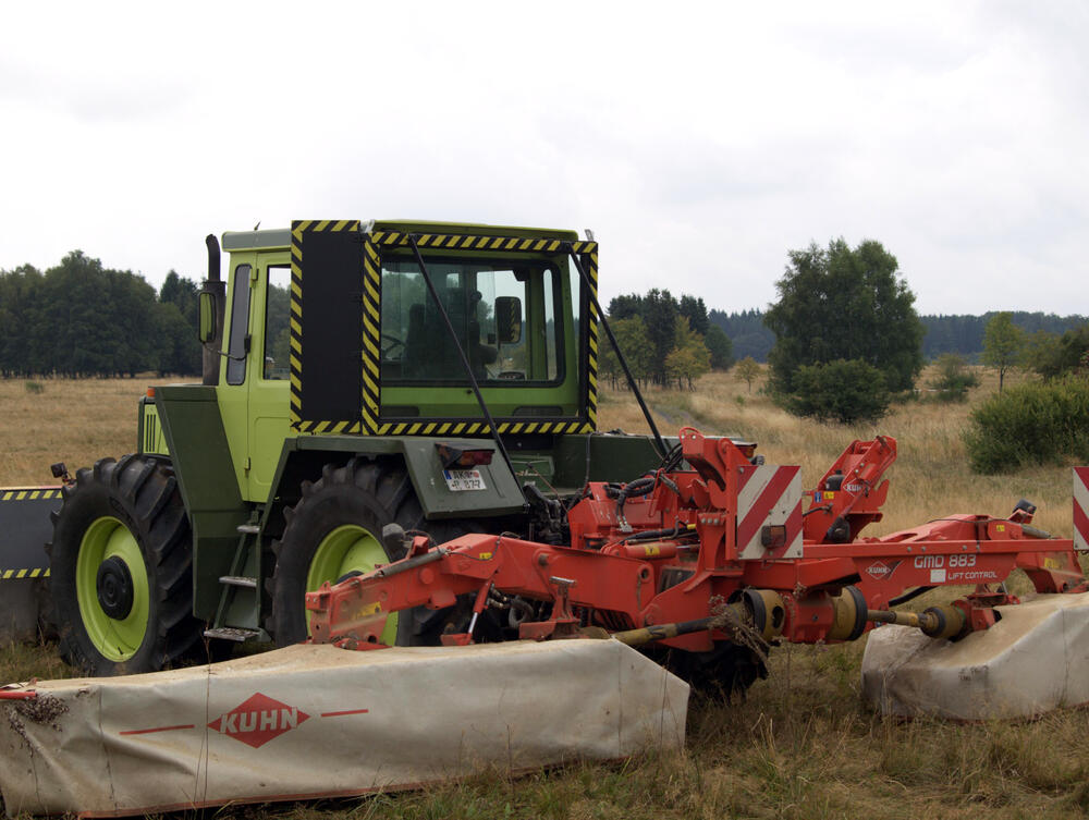Geschützter Traktor © Michael Buhl/Buhl Agrar GbR