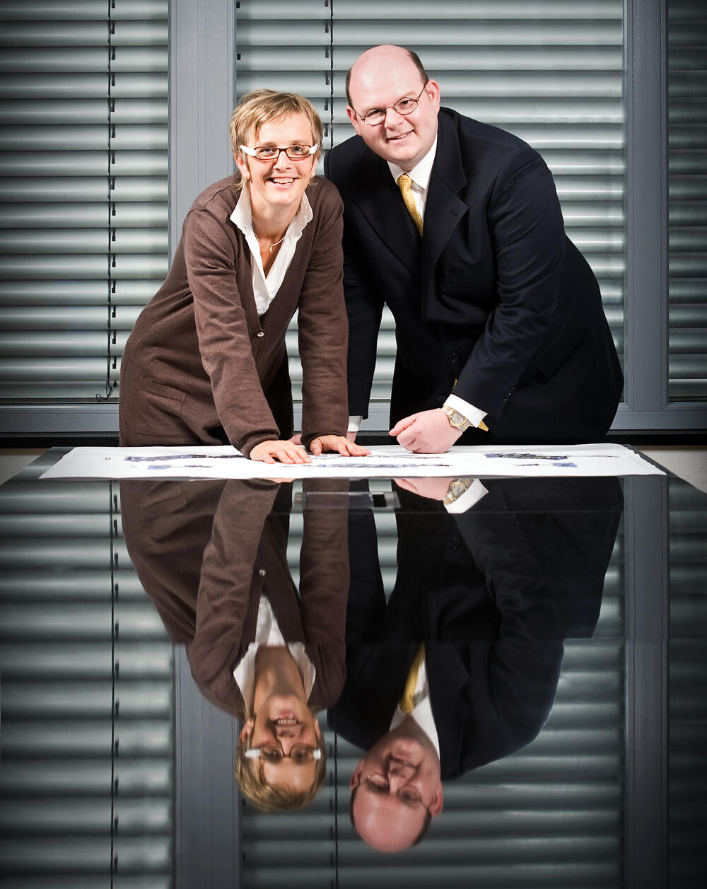 Dr. Carsten Bührer und Petra Bültmann-Steffin &copy; DBU/Marcel Näpel