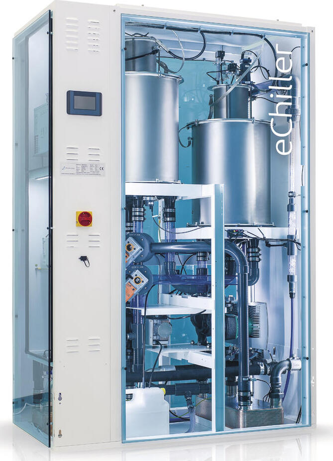 Kühltechnologie mit Trinkwasser als Kältemittel &copy; Adrian Zajac, Efficient Energy GmbH