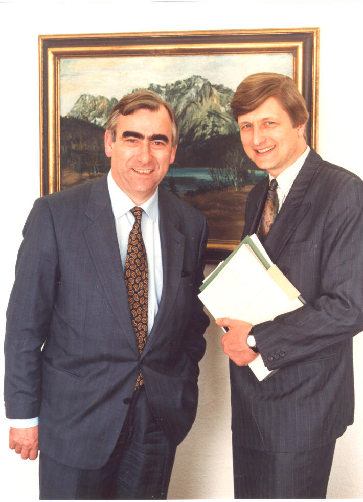 Theo Waigel - Dr.-Ing. E. h. Fritz Brickwedde 