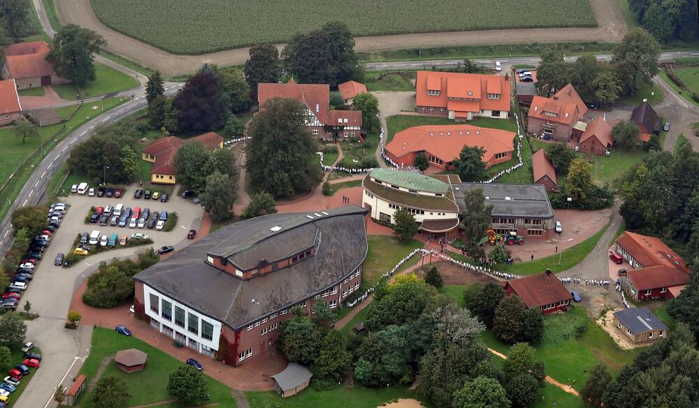 Menschenkette © Freie Waldorfschule Evinghausen