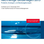 Nachhaltige Geldanlagen 2013 
