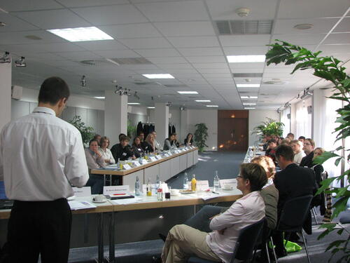 Einführungsseminar Rostock Oktober 2008 (Foto: DBU) 