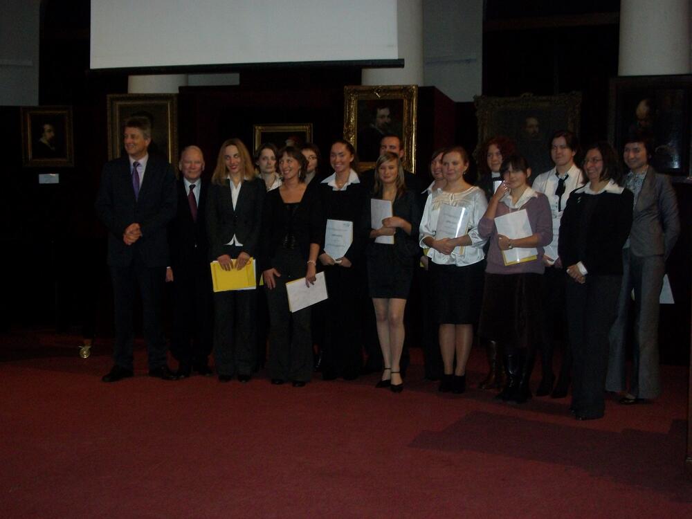 Urkundenzeremonie in Polen November 2009 