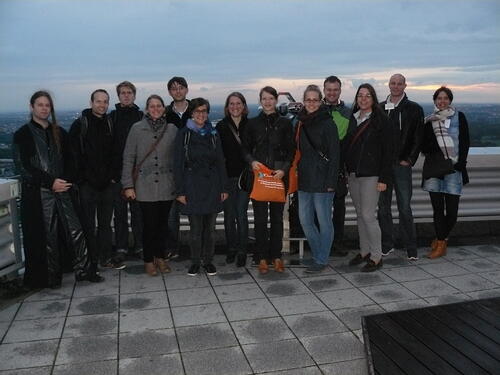 Gruppenfoto 3. Statustreffen Stipendienschwerpunkt „Integrierte Chemikalienbewertung“ in Leipzig 