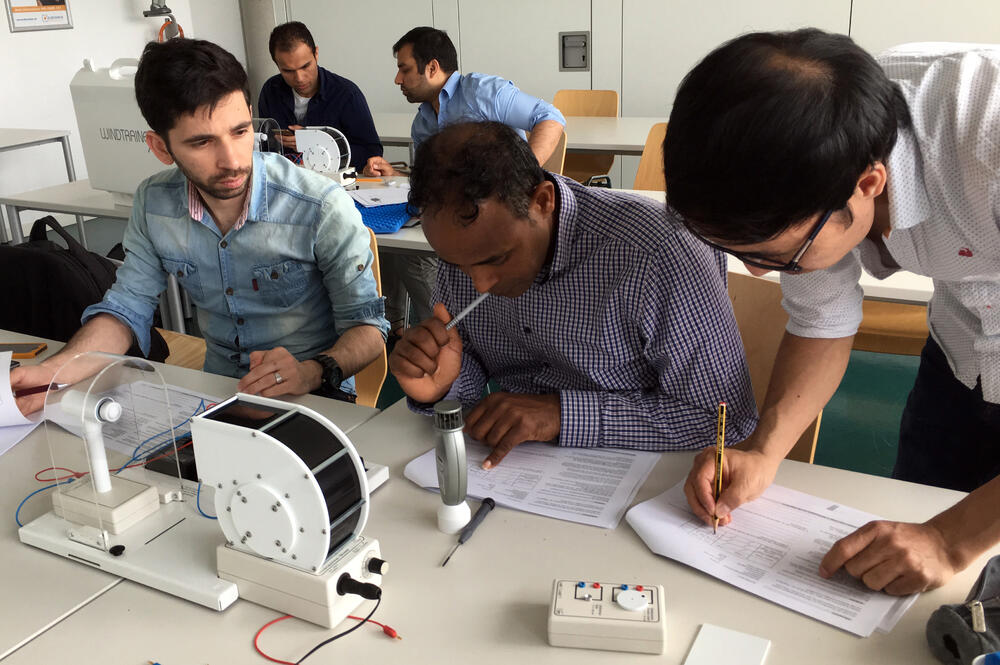 Projekt „Zukunftsperspektive Umwelthandwerker“ © Zentrum für Energie-, Wasser- und Umwelttechnik der Handwerkskammer Hamburg