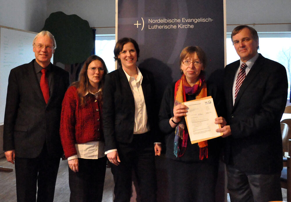 Bewilligungsübergabe in Ratekau © NEK