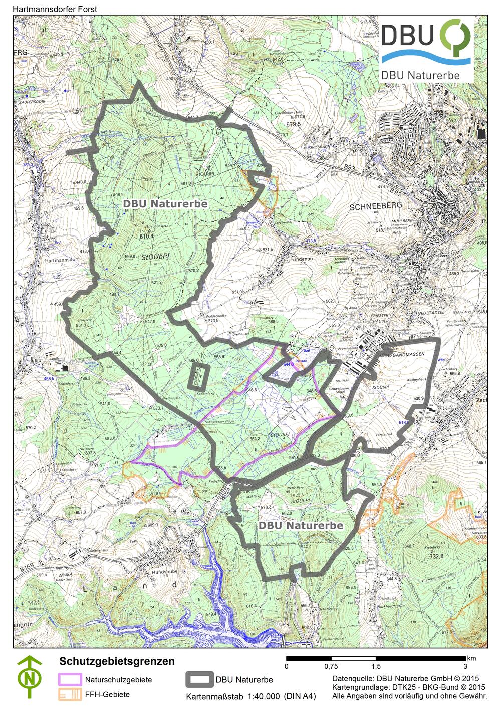 DBU-Naturerbefläche Hartmannsdorfer Forst © Deutsche Bundesstiftung Umwelt