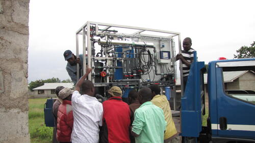 Wasseraufbereitungsanlage  © Moerk Water Solutions