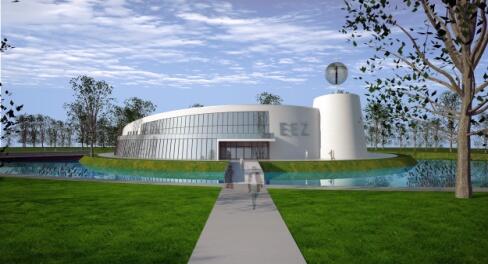 Visualisierung des Bereichs Haupteingang des 