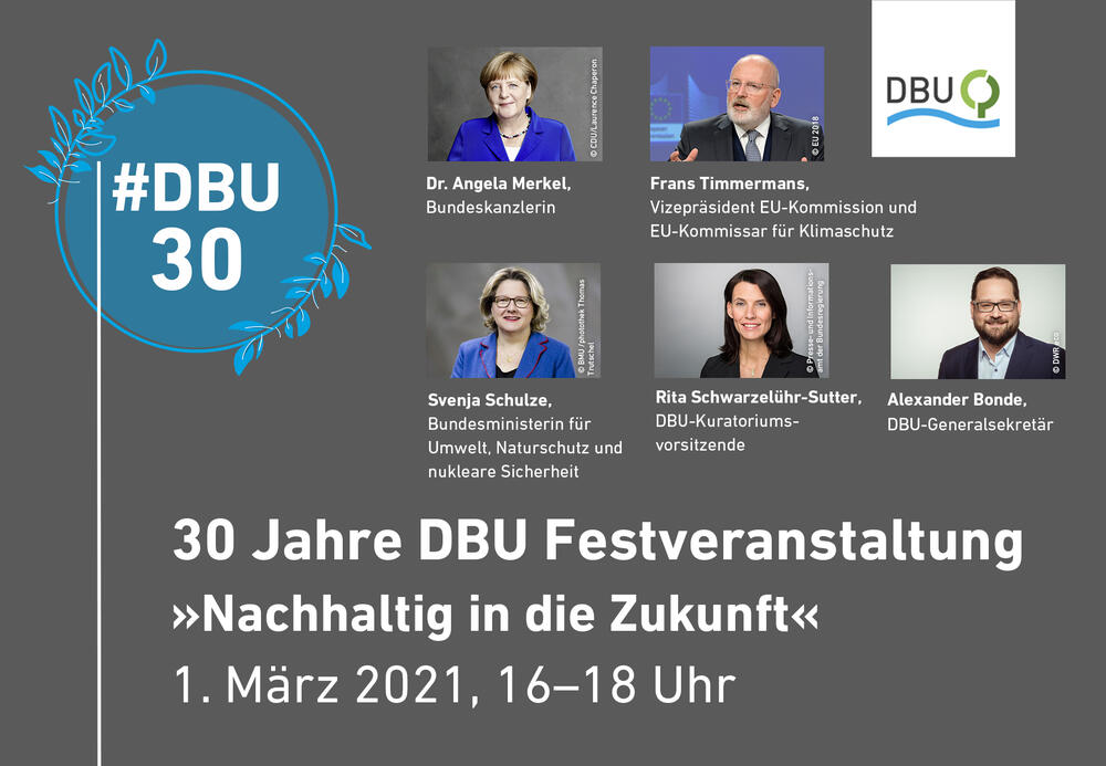 Festveranstaltung zum 30-jährigen DBU-Bestehen © Deutsche Bundesstiftung Umwelt