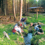 DBU-gefördertes Wildniscamp Falkenstein 