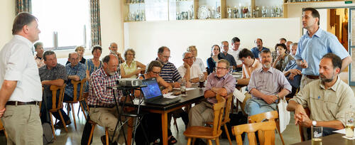 Infoveranstaltung Frauenholz © DBU Naturerbe GmbH/F. Hammerich