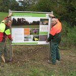 Infotafeln Andernachhof © Bundesforstbetrieb Hohenfels