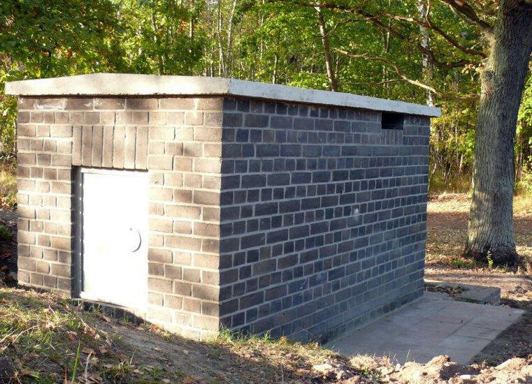 Fertige Einflughaus für Fledermäuse © Bundesforstbetrieb Vorpommern-Strelitz/Uwe Wobser