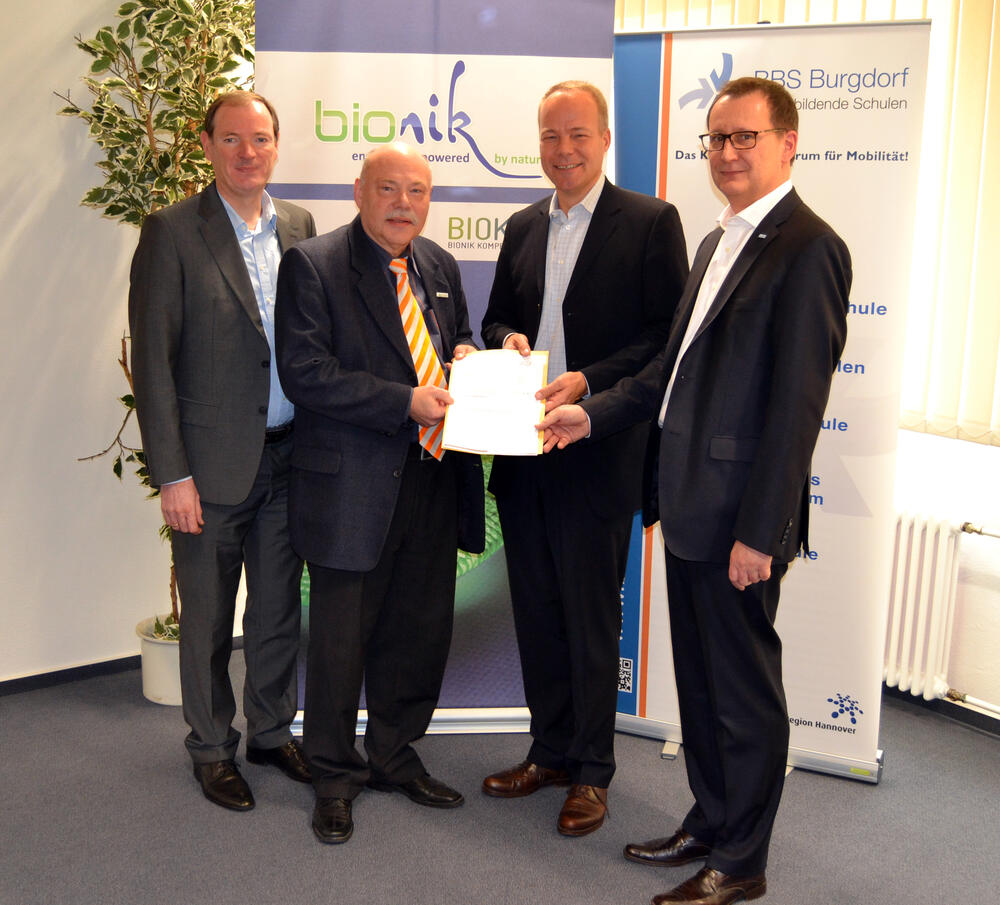 Bionikprojekt an Beruflicher Schule &copy; Rosendahl