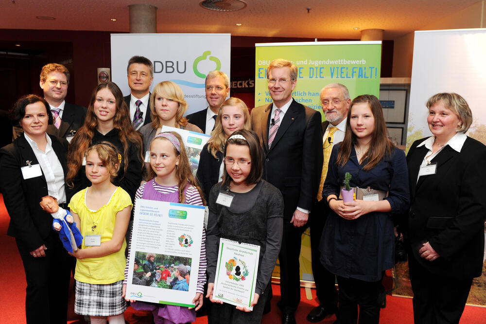 Teilnehmer beim Umweltpreis © DBU