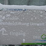 Die Deutsche Bundesstiftung Umwelt im Schnee 