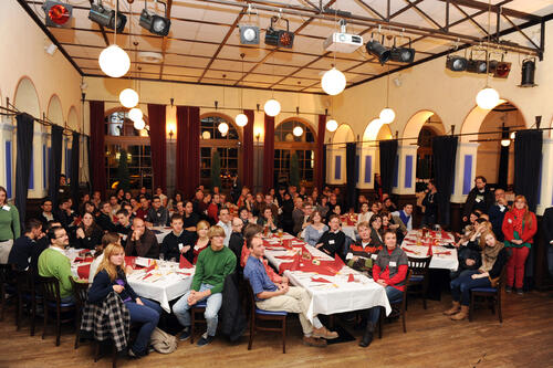 Stipendiatentreffen im Bayerischen Bahnhof in Leipzig 2012 